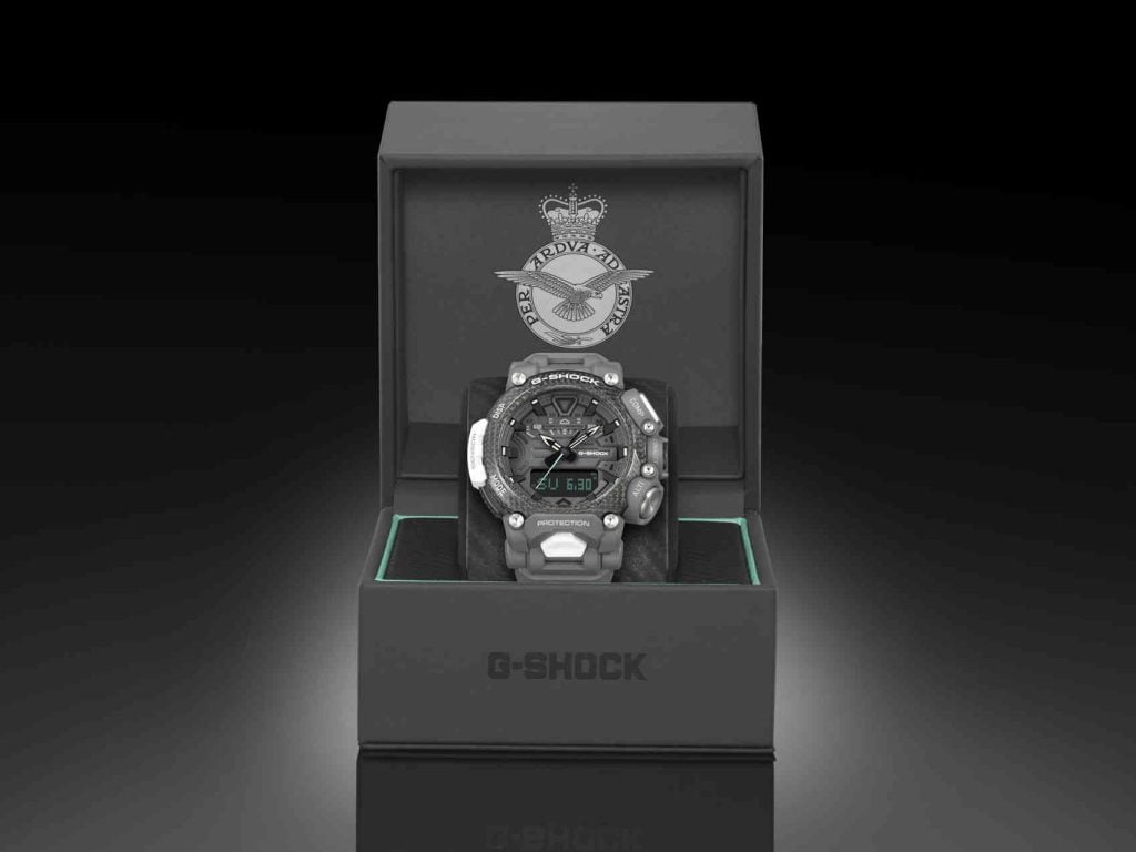 G-Shock Gravitymaster Royal Air Force caja 2