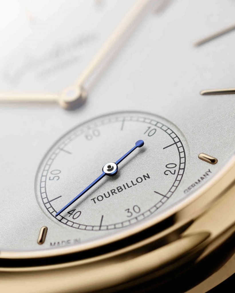 Glashütte Original Alfred Helwig Tourbillon 1920 segundero