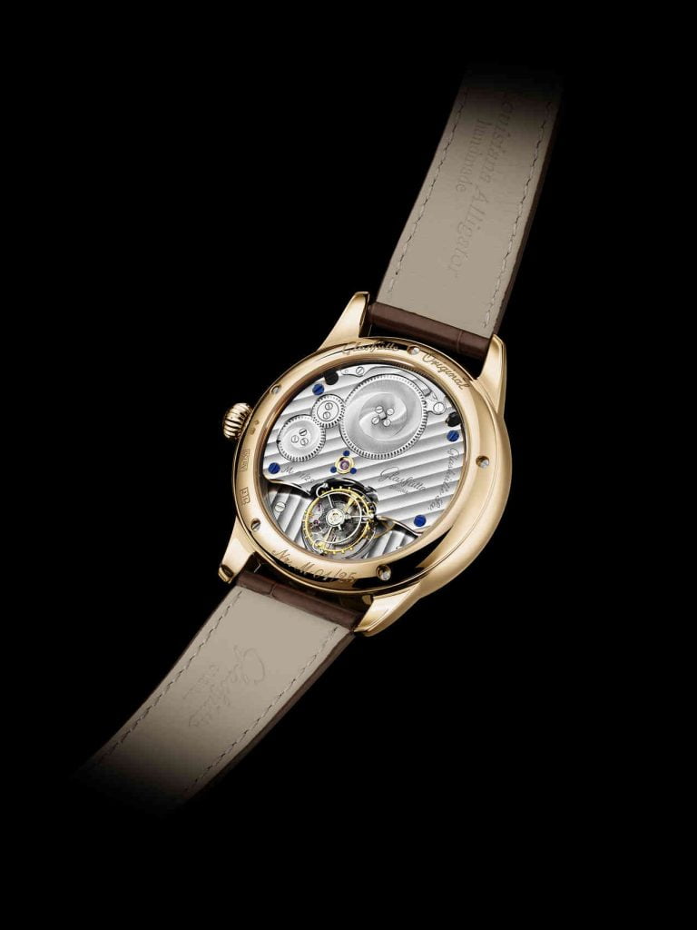 Glashütte Original Alfred Helwig Tourbillon 1920 back