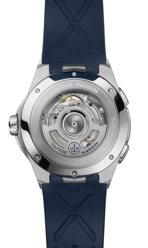 Ulysse Nardin Dual Time 42 MM back