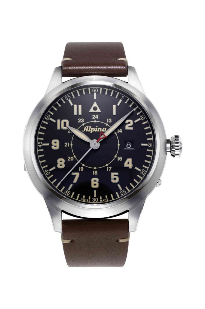 Alpina Startimer Pilot Heritage Automatic front