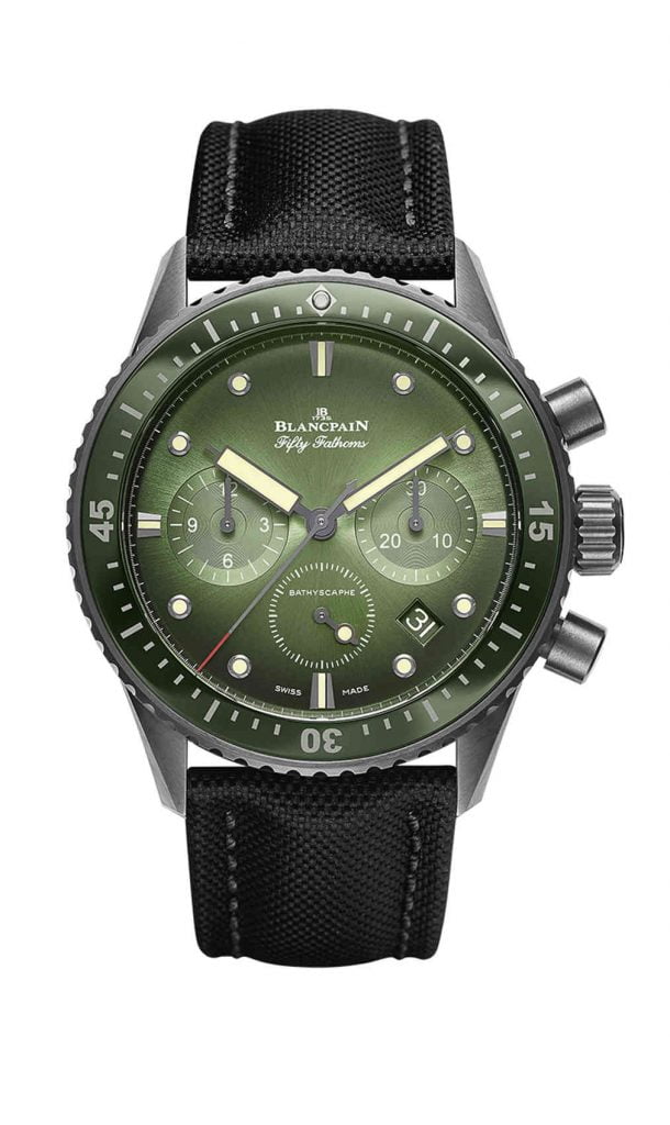 Blancpain Bathyscaphe Chronographe Flyback front2