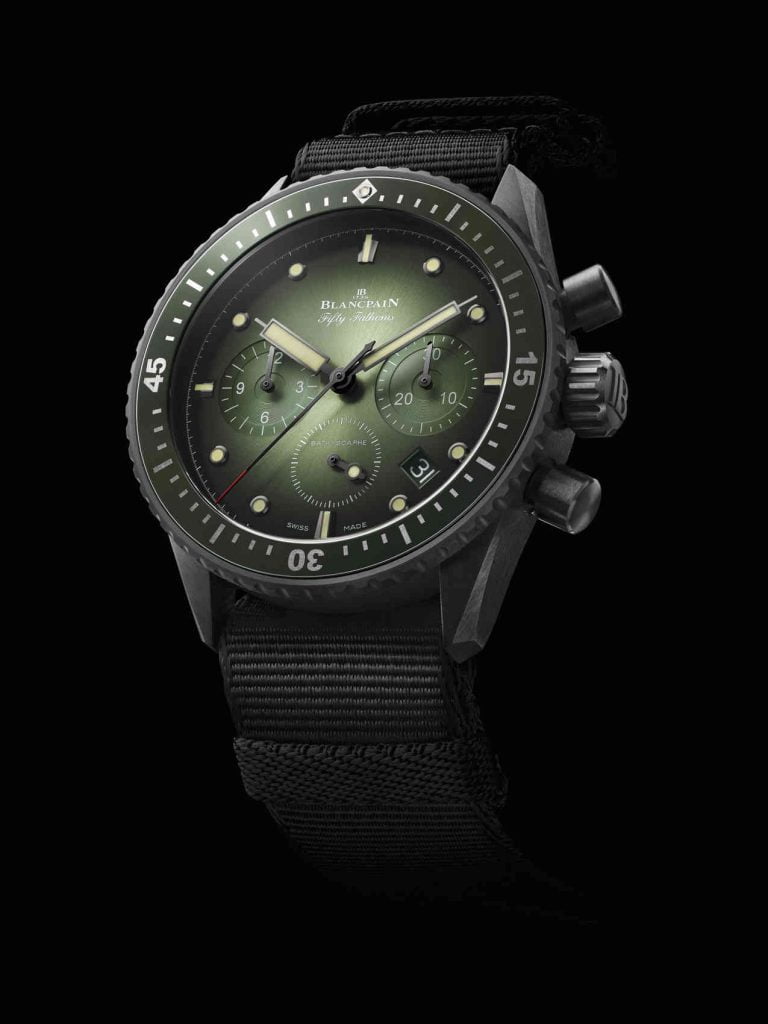 Blancpain Bathyscaphe Chronographe Flyback styke