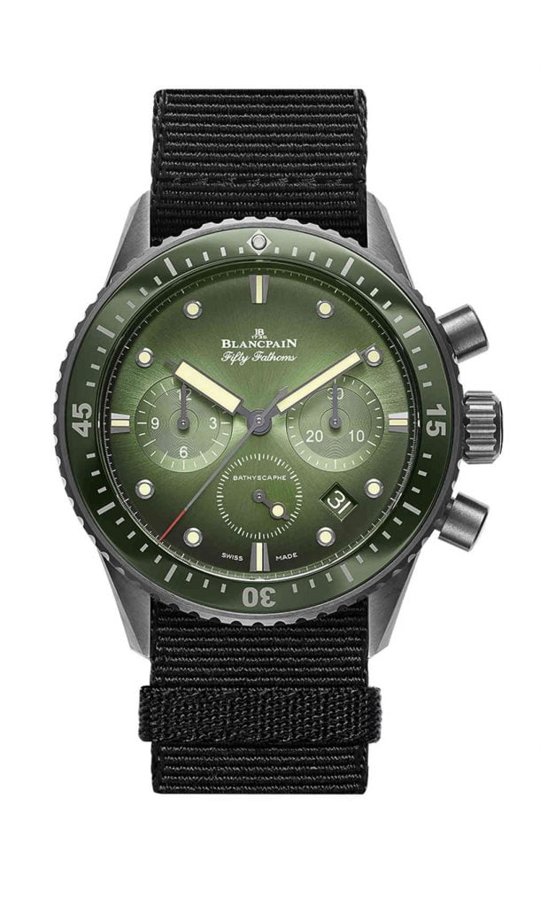 Blancpain Bathyscaphe Chronographe Flyback front 1