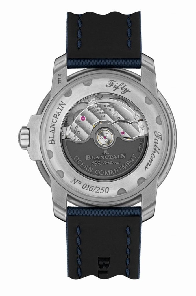 Fifty Fathoms Ocean Commitment III back