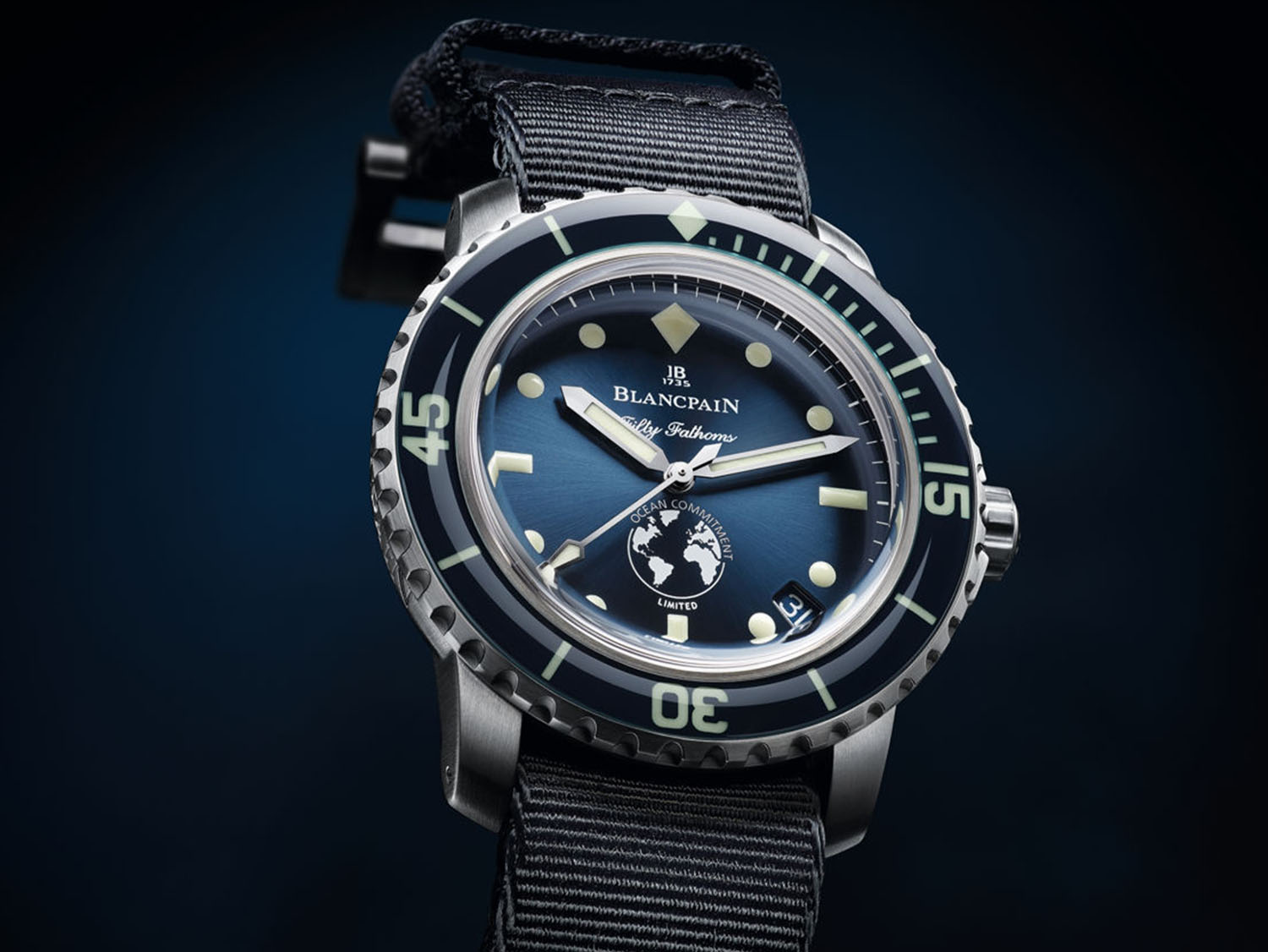 Fifty Fathoms Ocean Commitment III portada