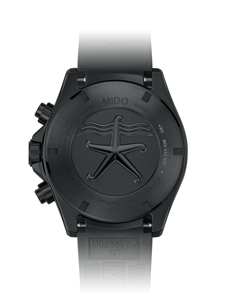 Mido Ocean Star Chronograph Special Edition bACK