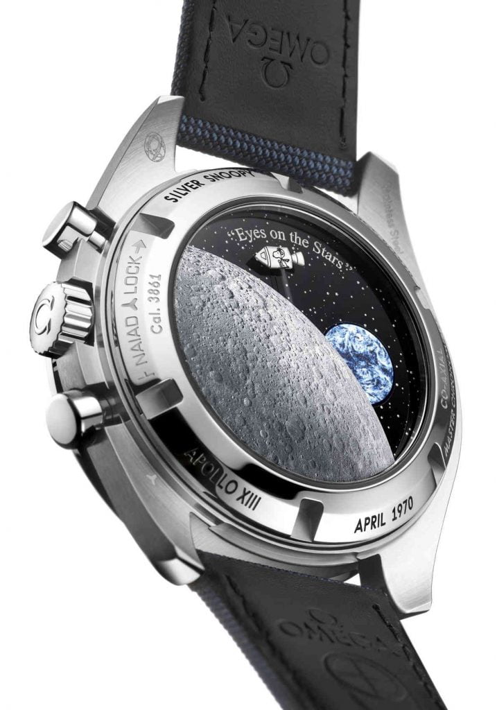Omega Speedmaster “Silver Snoopy Award” 50th Anniversary back 4
