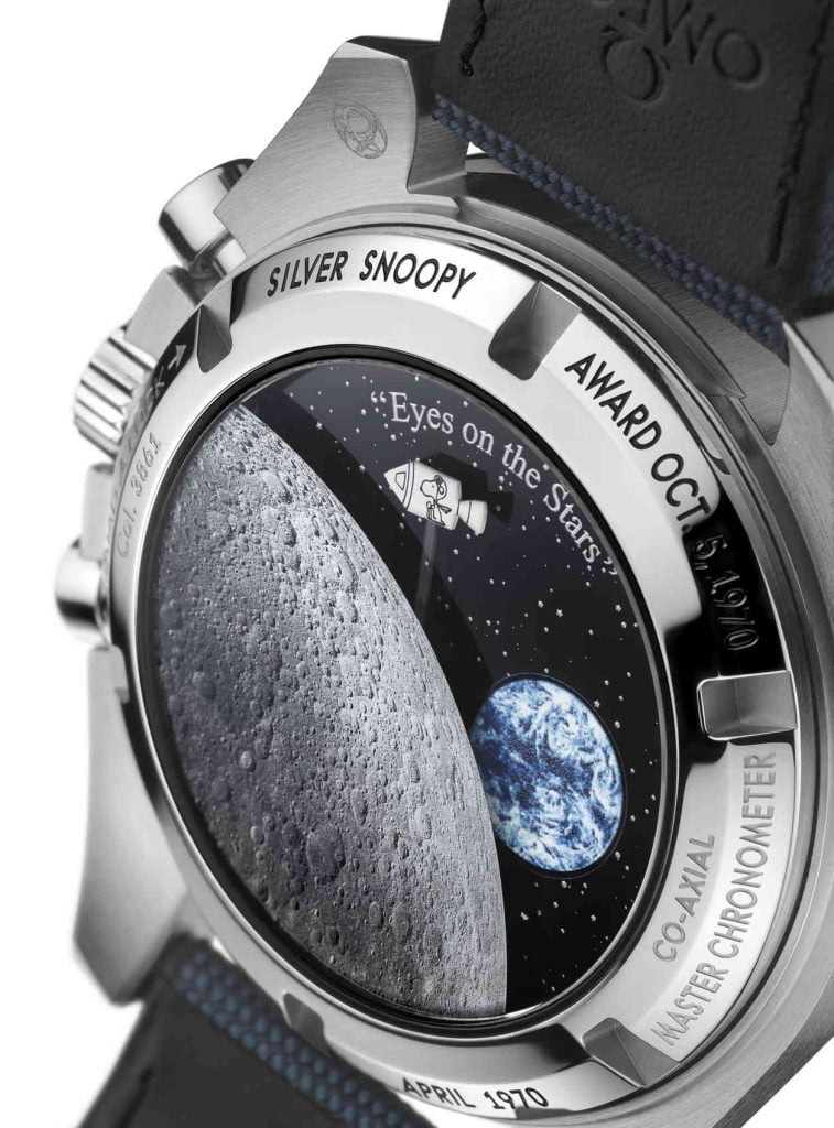 Omega Speedmaster “Silver Snoopy Award” 50th Anniversary back 5