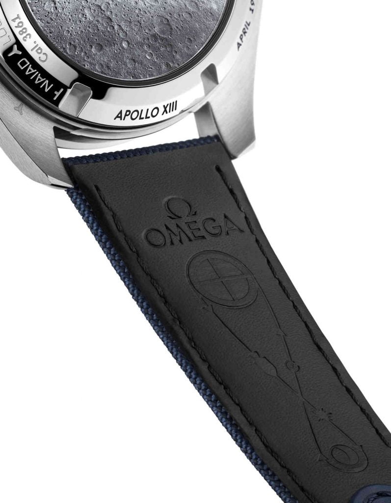 Omega Speedmaster “Silver Snoopy Award” 50th Anniversary correa