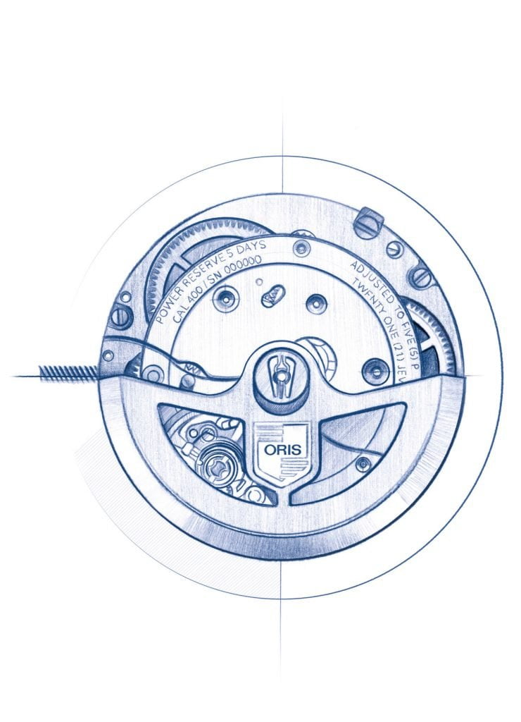 Oris movement Calibre 400_HighRes_12709