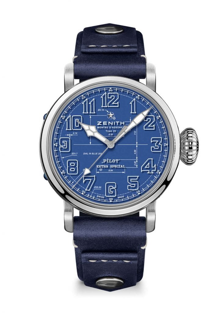 zenith Pilot Type 20 Blueprint front