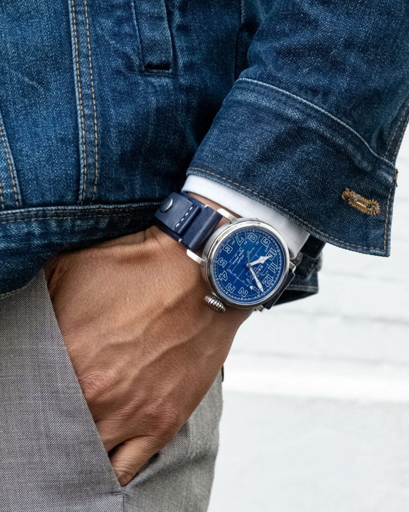 zenith Pilot Type 20 Blueprint muñeca