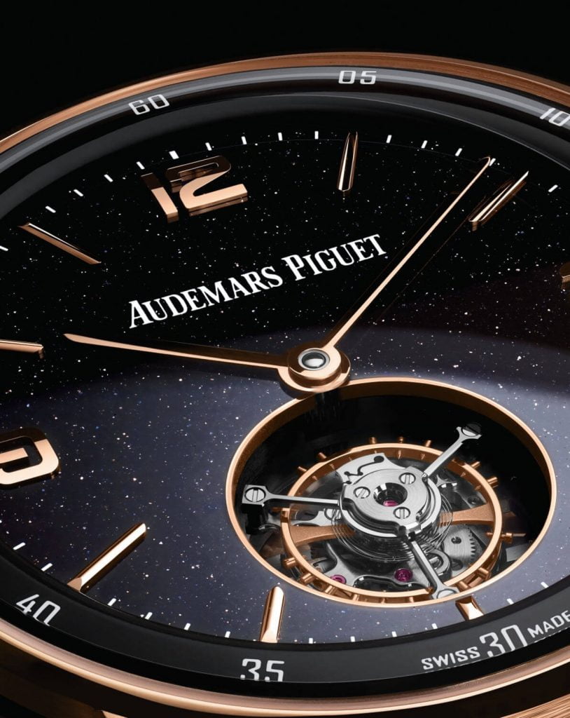 Audemars Piguet Code 11.59 Tourbillon Volante Automático deta esfera