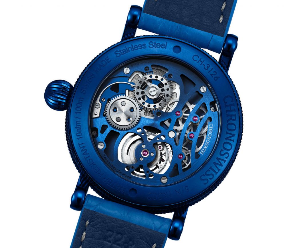 Chronoswiss Open Gear Tourbillon back