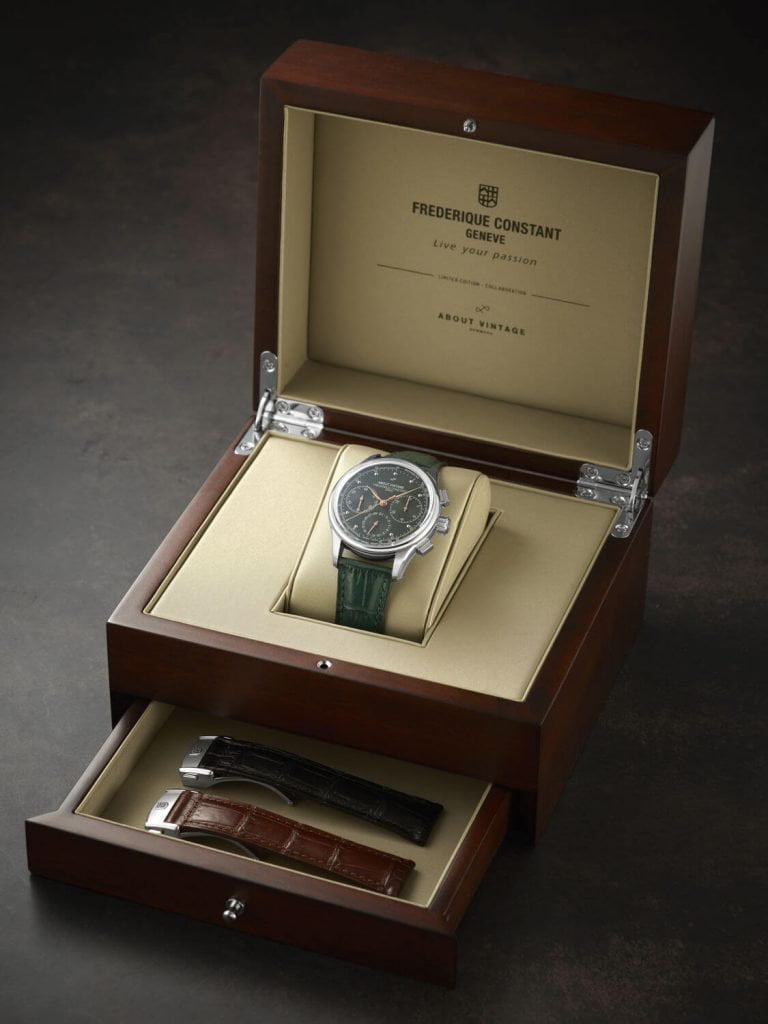 Frederique Constant 1988 Fly back Chronograph Edicion Limitada estuche
