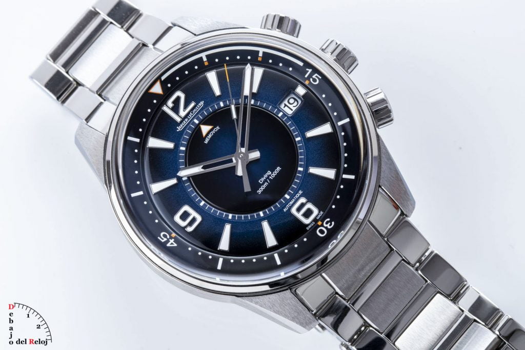 Jaeger-LeCoultre Polaris Mariner Memovox desde arriba