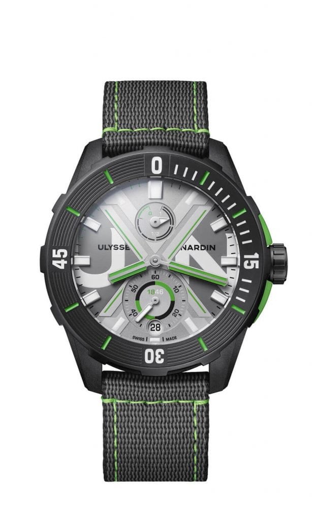 Ulysse Nardin Diver Net Concept Watch front