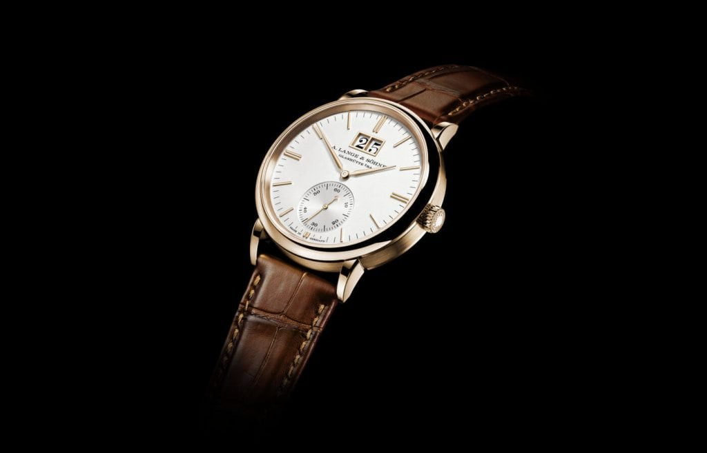A. Lange & Söhne Saxonia Gran Fecha oro rojo inc