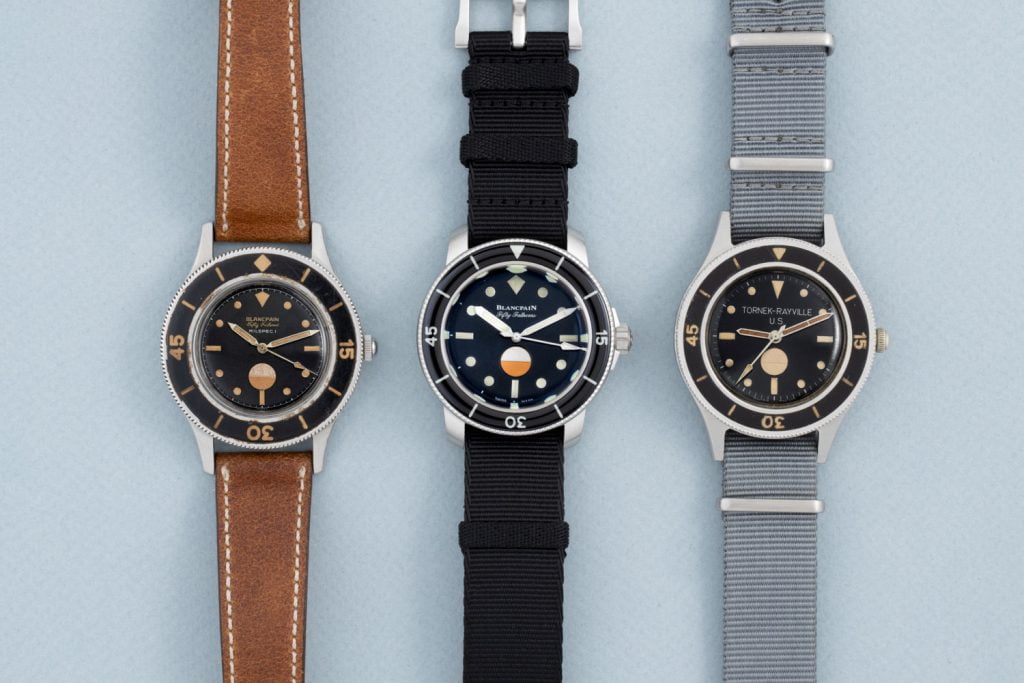 Blancpain_Fifty Fathoms MIL-SPEC_Vintage_and_Hodinkee Edition
