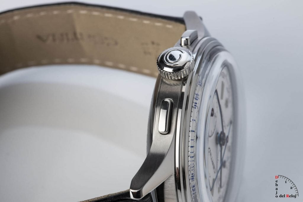 Certina DS Chronograph Automatic En Nuestro Estudio corona