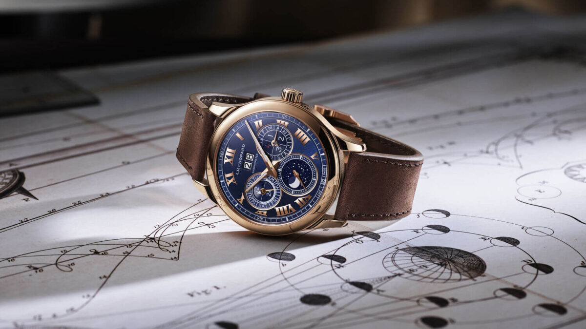 L.U.C Lunar One de Chopard Edicion Limitada Debajo del Reloj