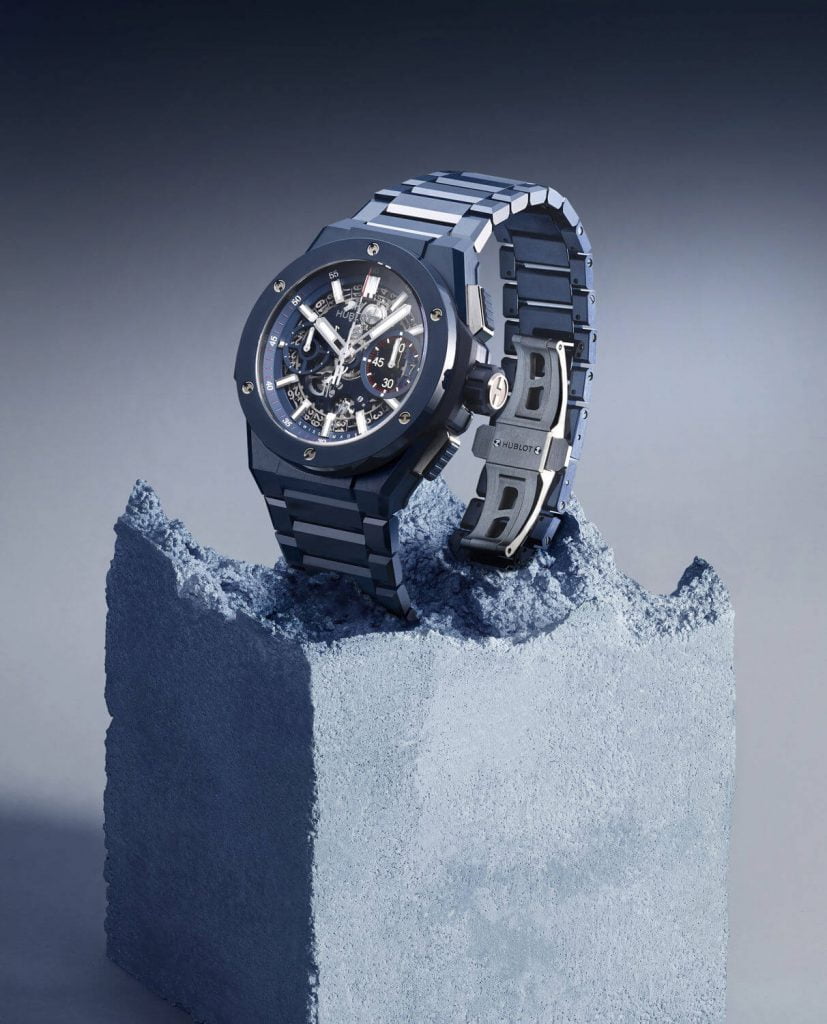 Hublot Big Bang Integral Ceramic azul 2