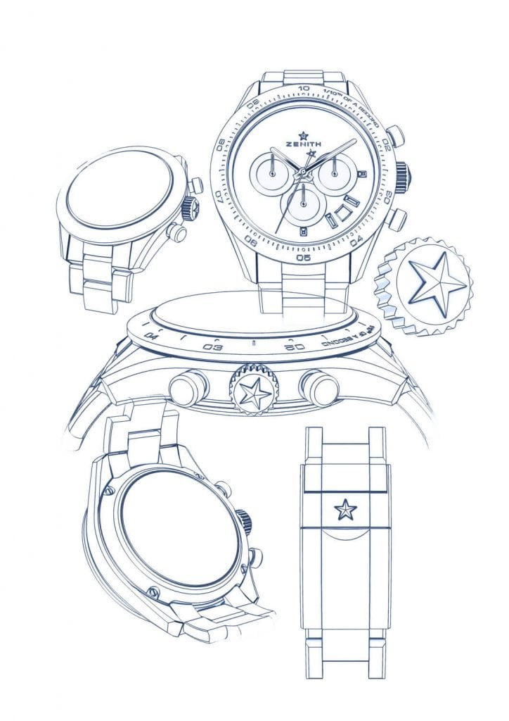 CHRONOMASTER SPORT_SKETCH
