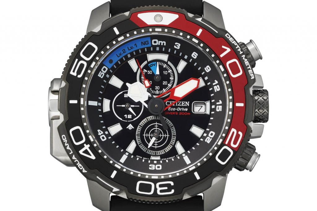 Citizen Promaster Eco-Drive Aqualand 200m deta esfera