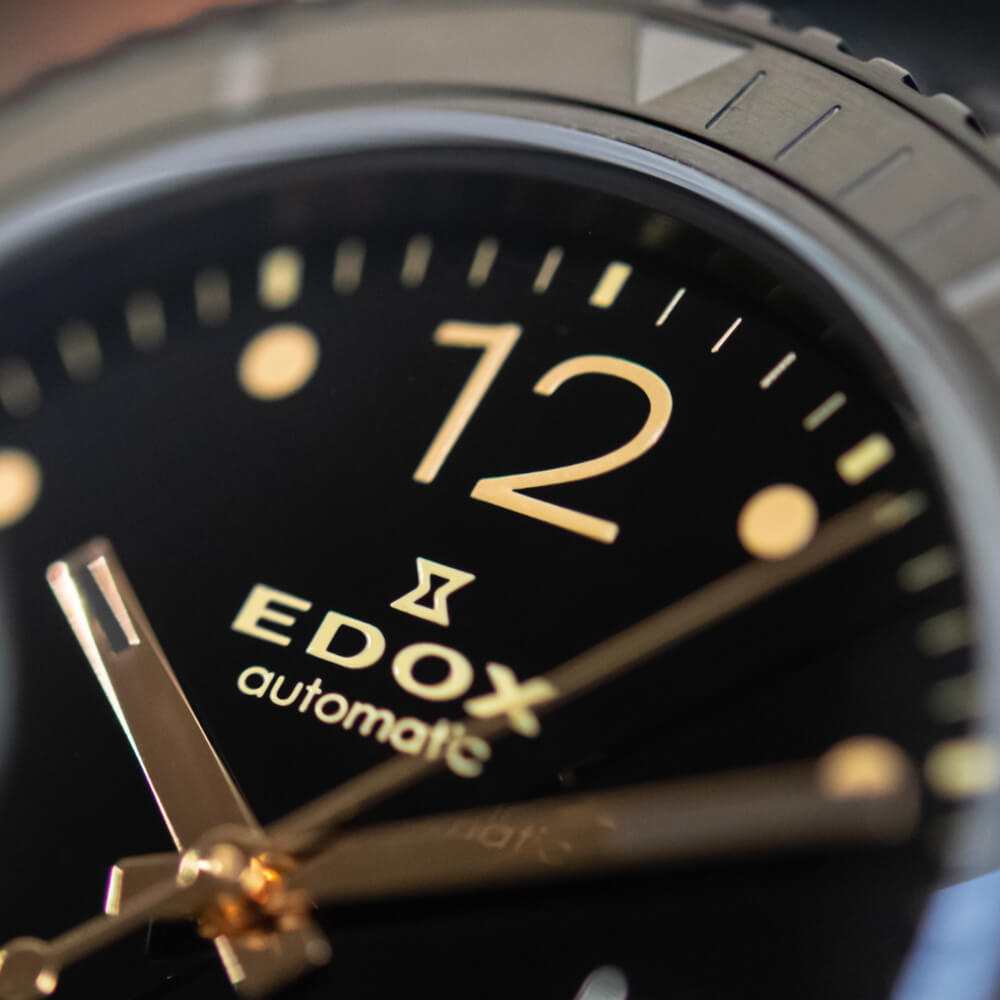 Edox North Sea 1978 Date Automatic esfera