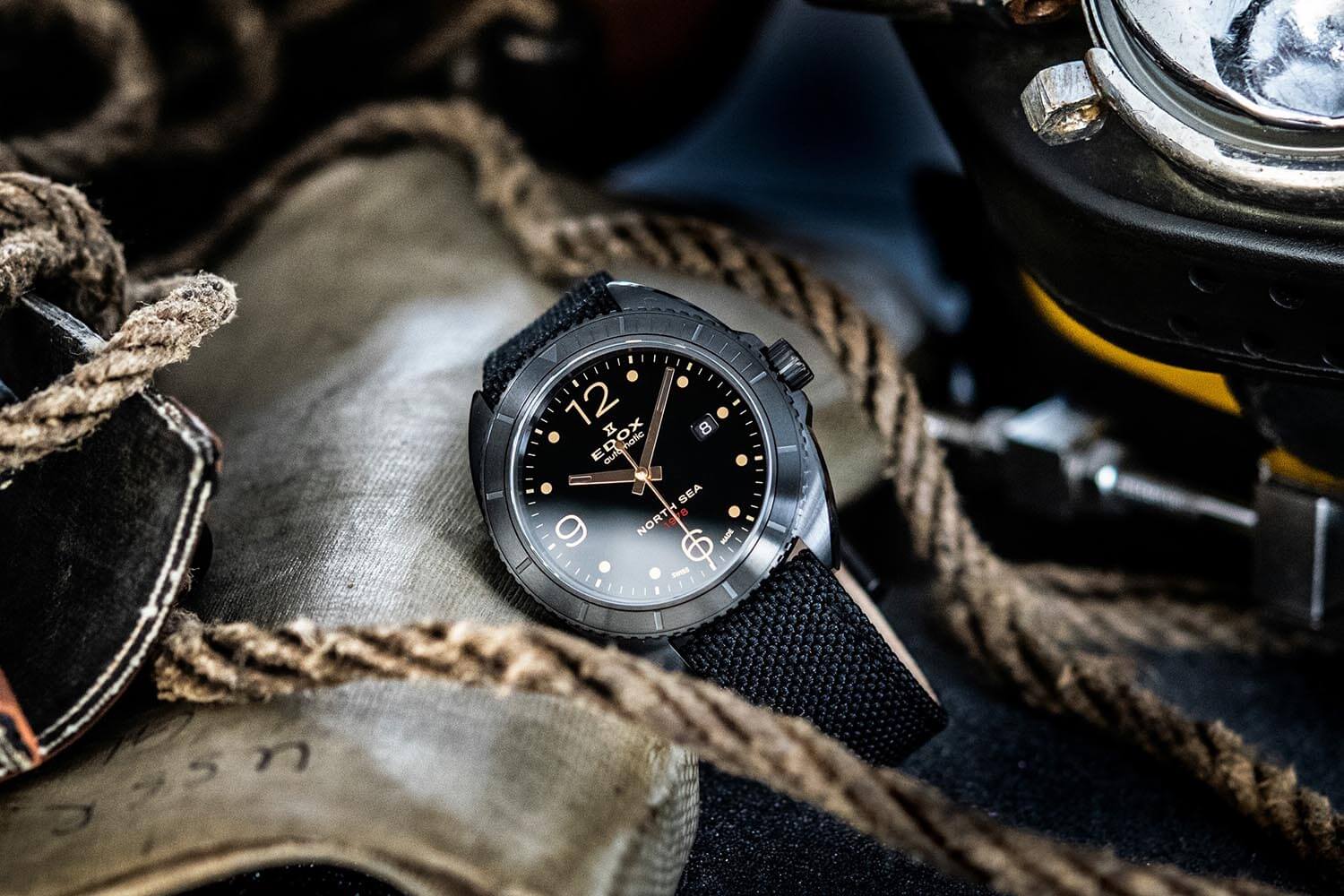 Edox North Sea 1978 Date Automatic portada