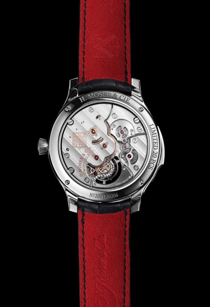H. Moser & Cie. Endeavour Concept Minute Repeater Tourbillon back