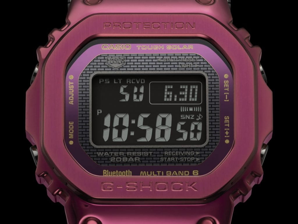 G-Shock GMWB5000RD-4ER Rojo Rubí 3