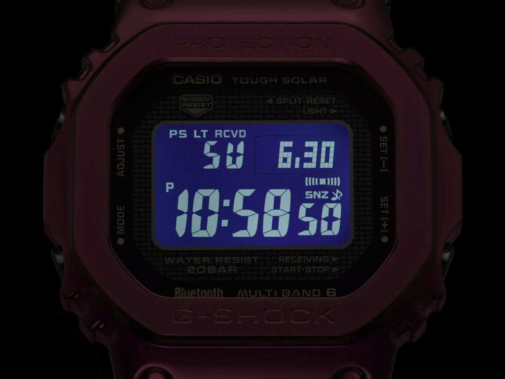 G-Shock GMWB5000RD-4ER Rojo Rubí 4