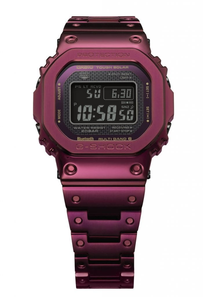 G-Shock GMWB5000RD-4ER Rojo Rubí 6