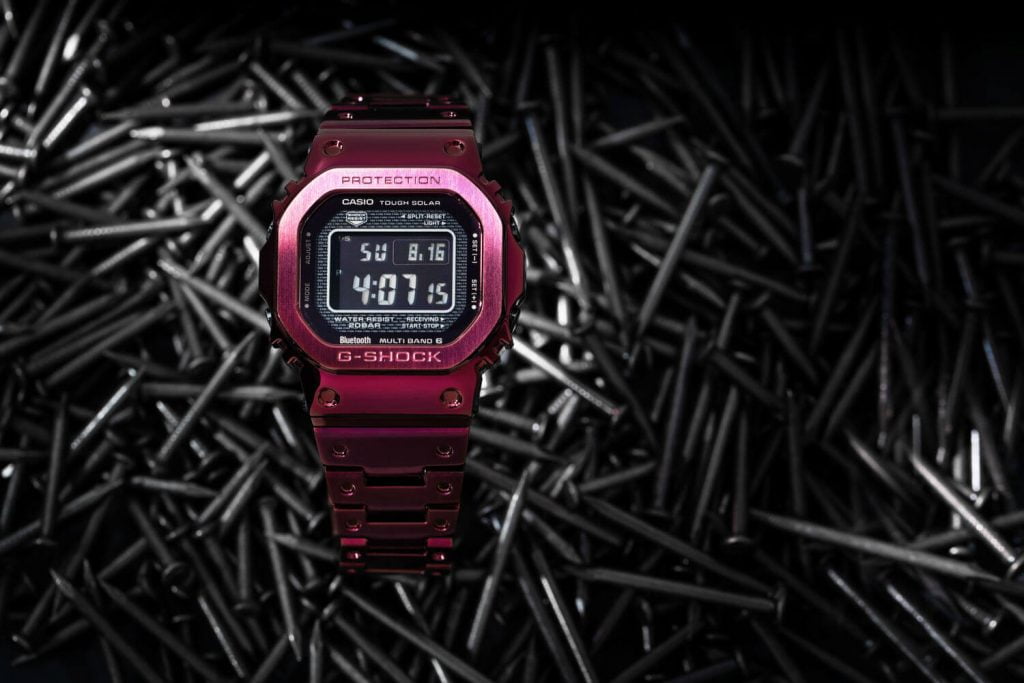 G-Shock GMWB5000RD-4ER Rojo Rubí 9
