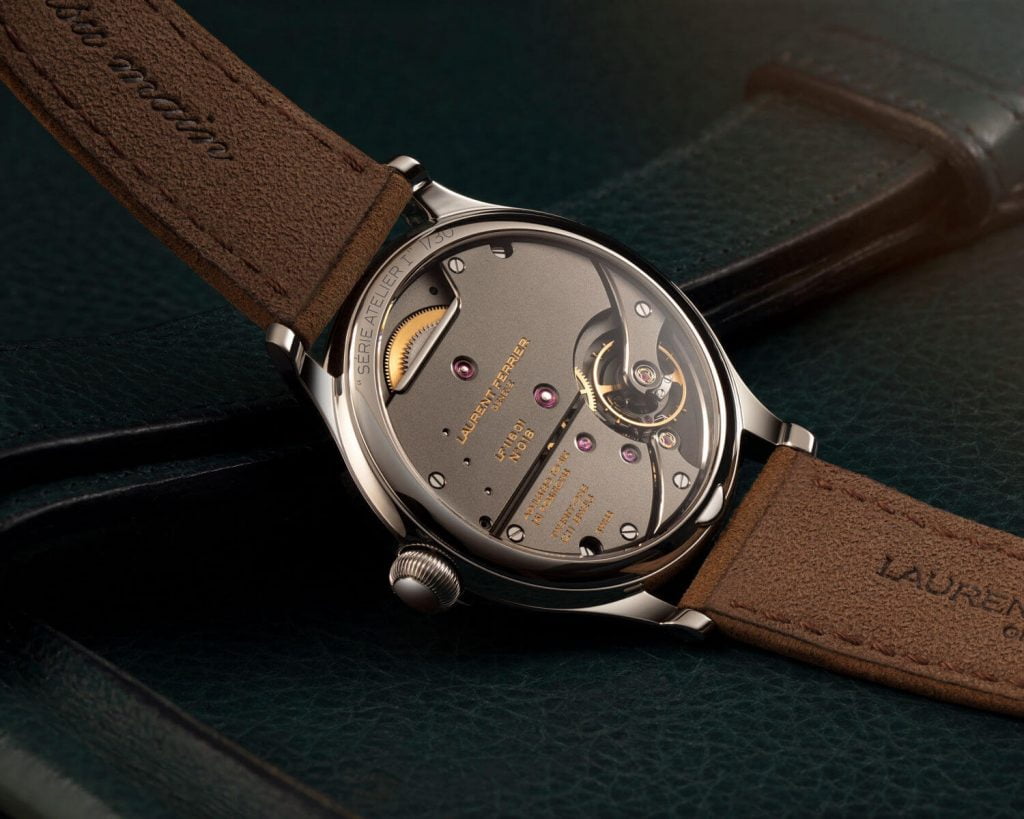 Laurent Ferrier Classic Origin Green back lado