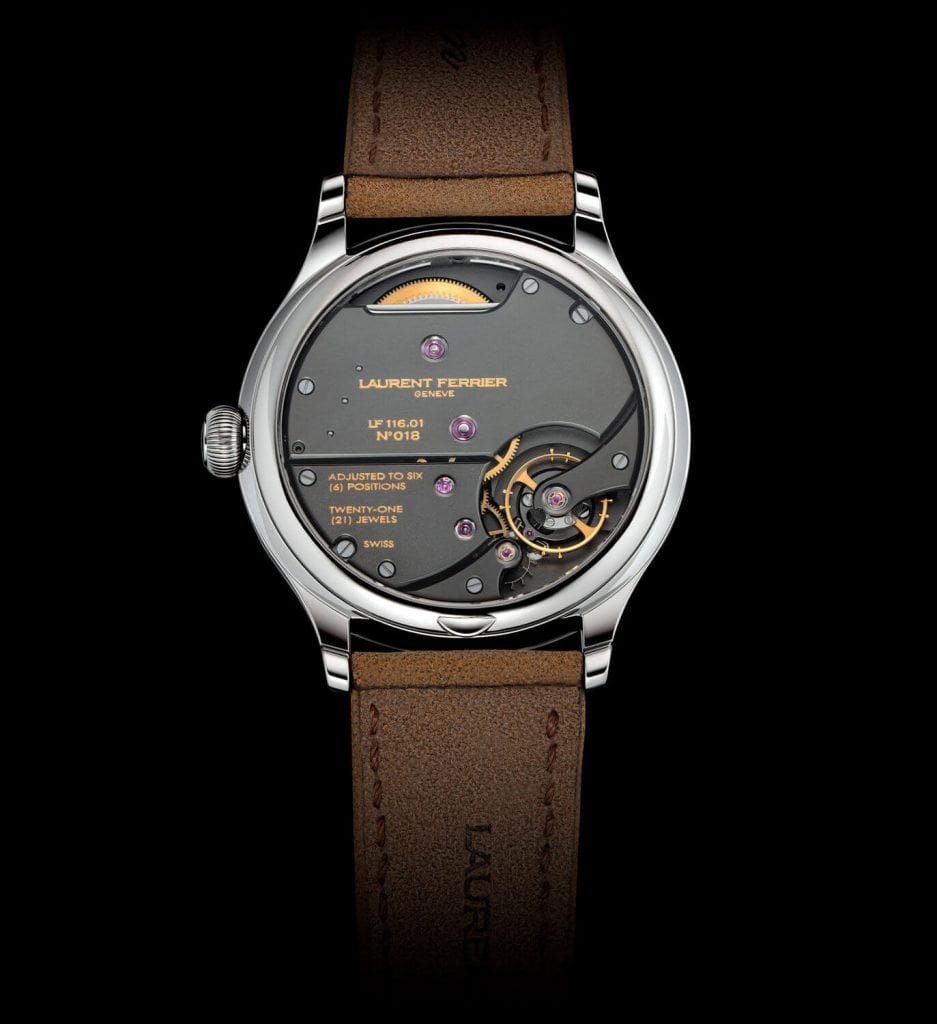 Laurent Ferrier Classic Origin Green back