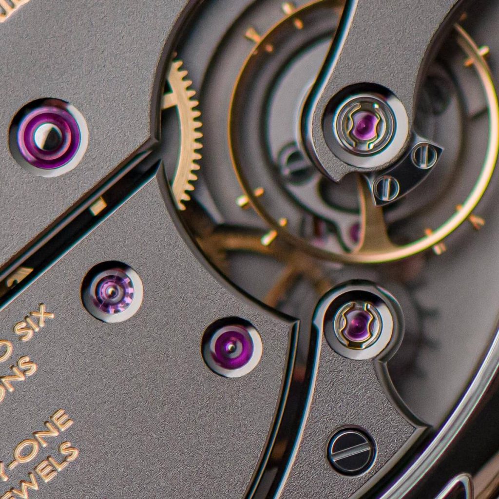 Laurent Ferrier Classic Origin Green deta