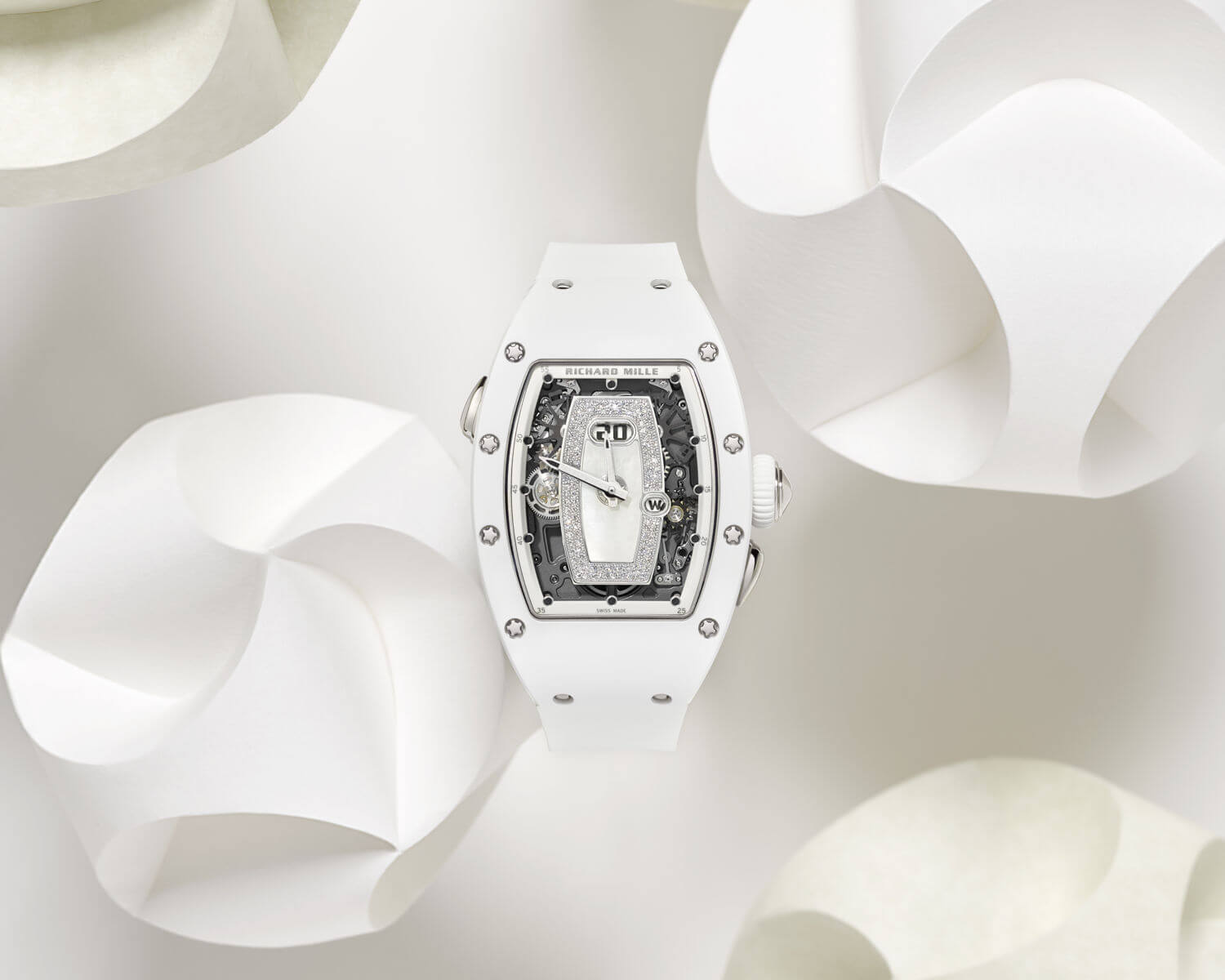 Richard Mille RM 037 Cerámica Blanca portada