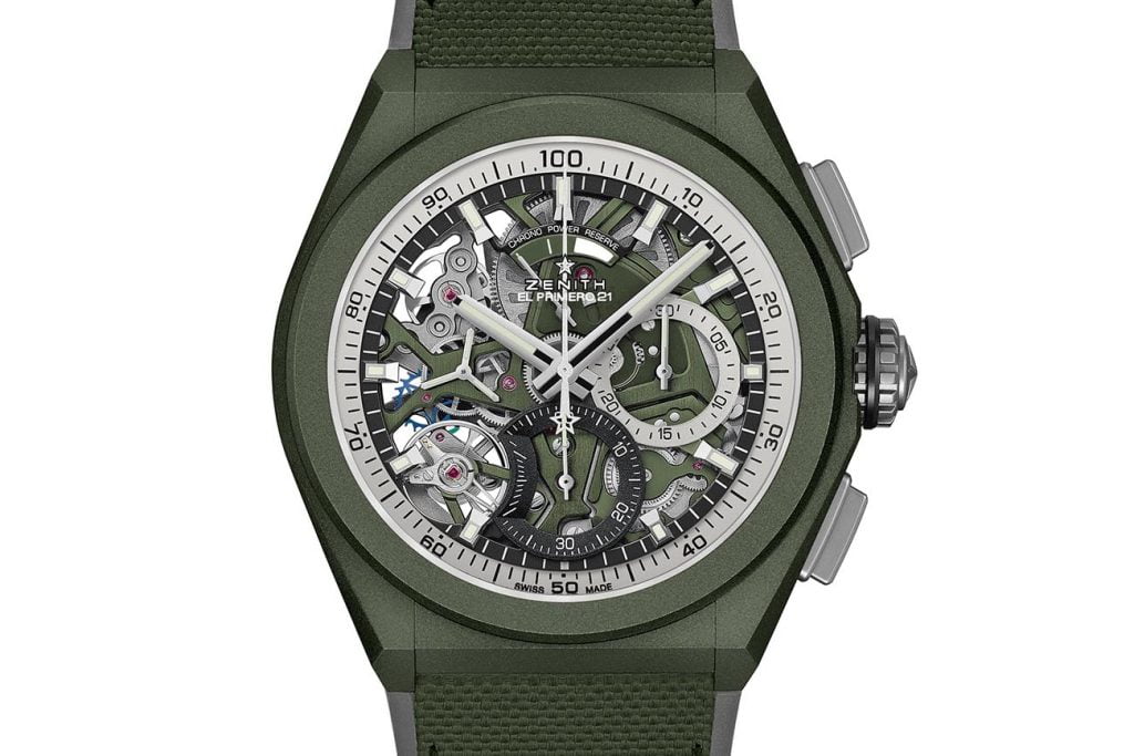Zenith Defy 21 Urban Jungle face short