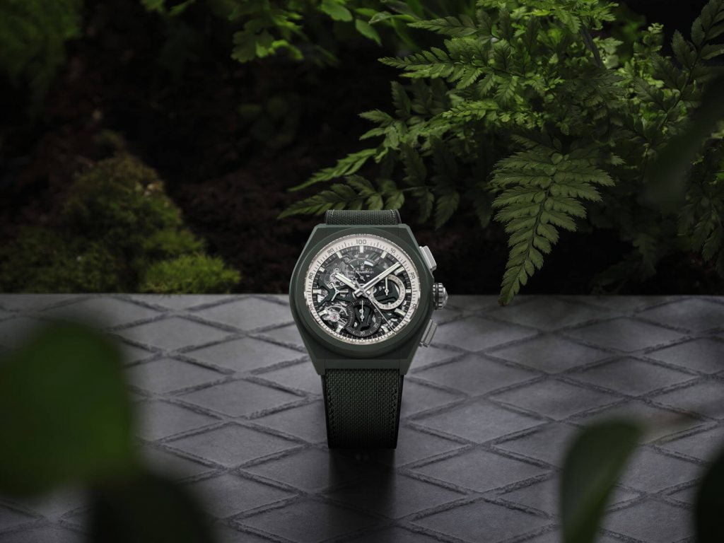 Zenith Defy 21 Urban Jungle LVMH Watch Week 2021 land