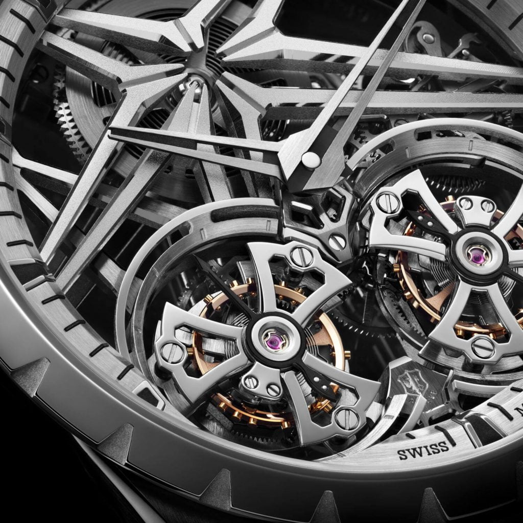 Roger Dubuis Excalibur Double Flying Tourbillon deta 6