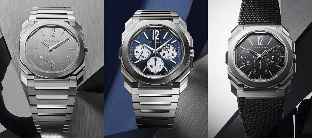 Bulgari Octo Finissimo 2021 (Octo Finissimo S, Octo Finissimo S Chronograph GMT y Octo Finissimo Chronograph GMT Titanium)