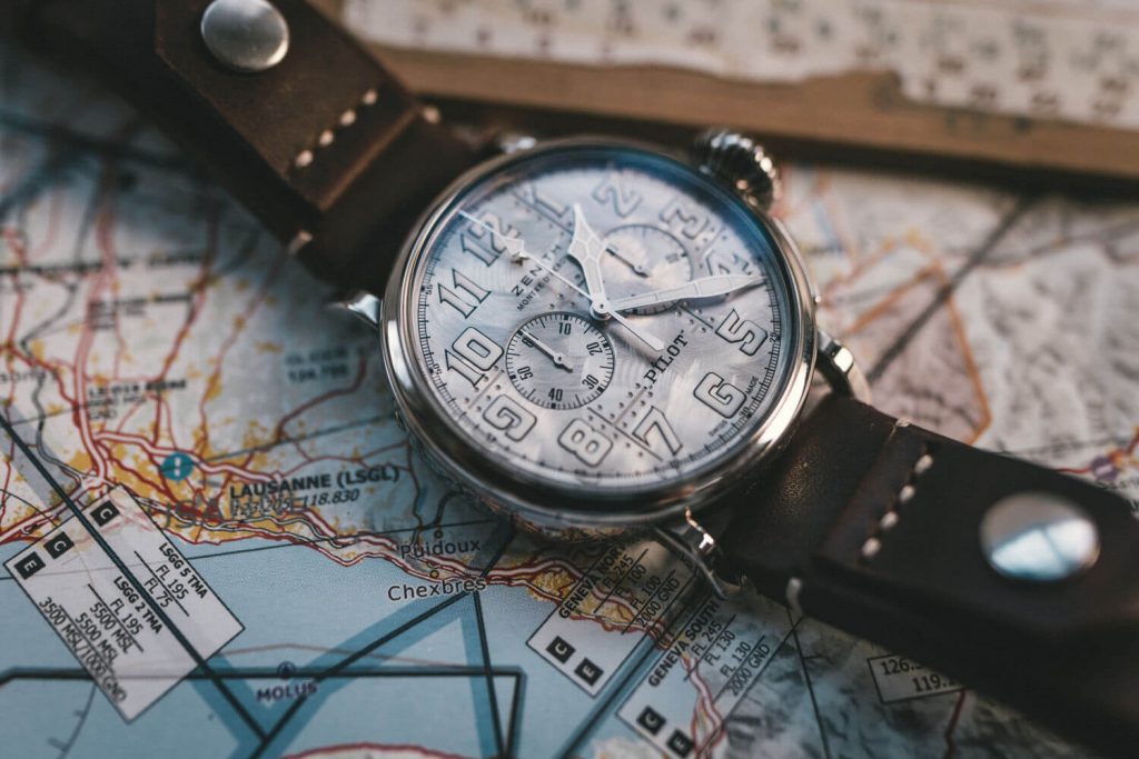 Zenith Pilot Silver Cronograph 4