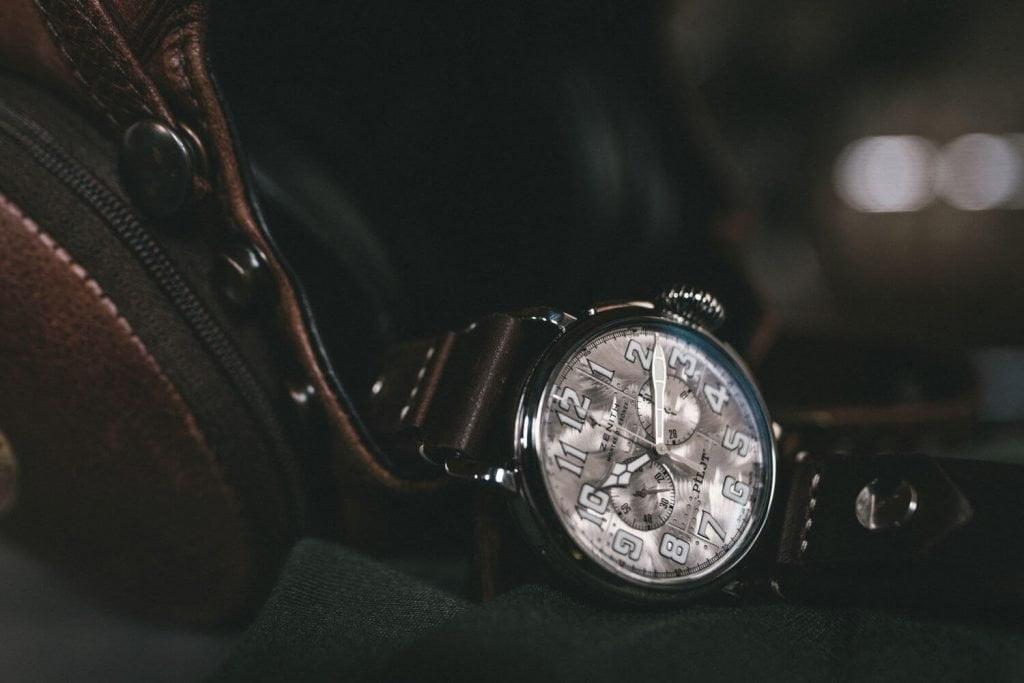 Zenith Pilot Silver Cronograph 8