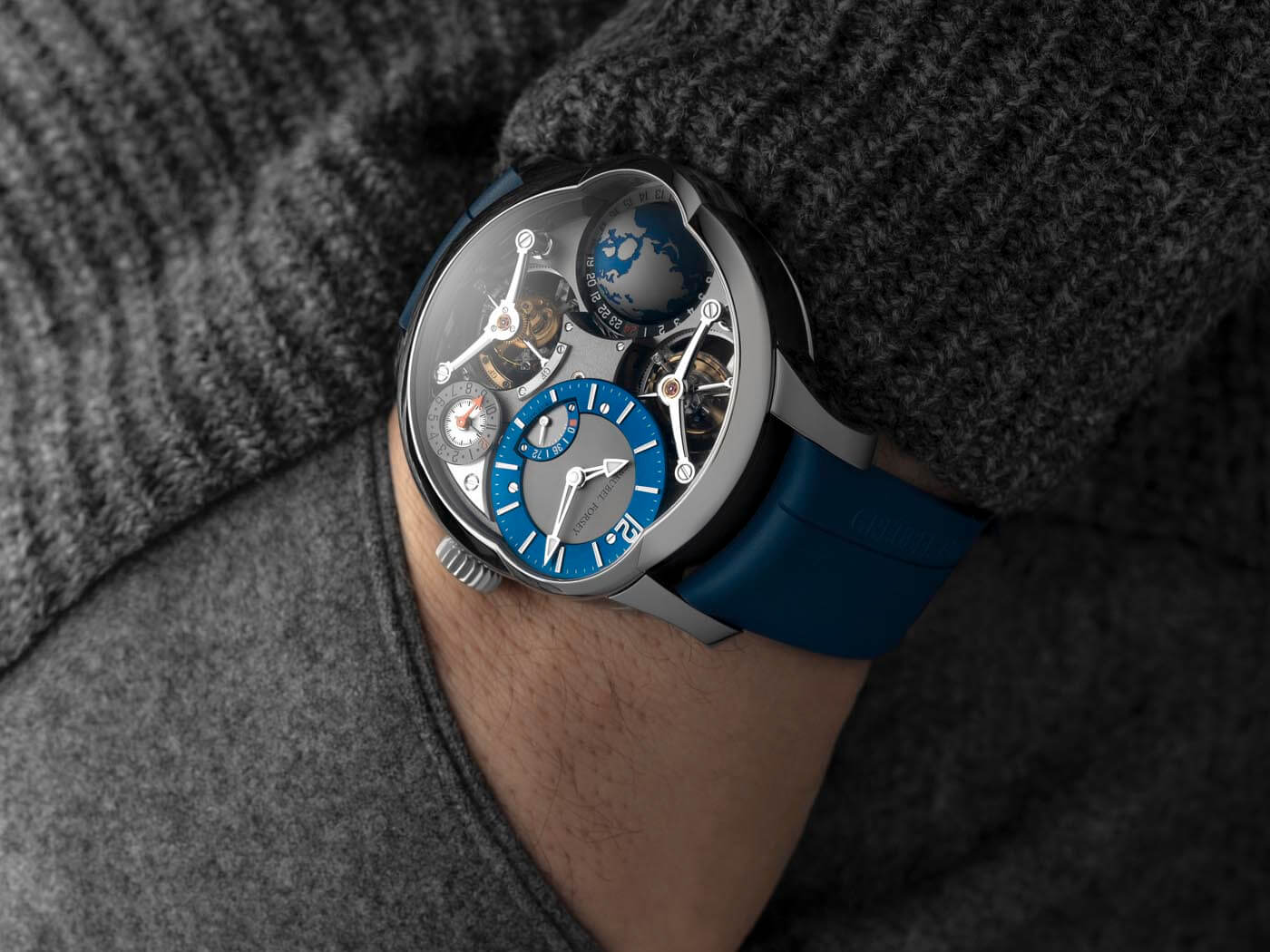 Greubel Forsey Gmt Quadruple Tourbillon Titanio 3