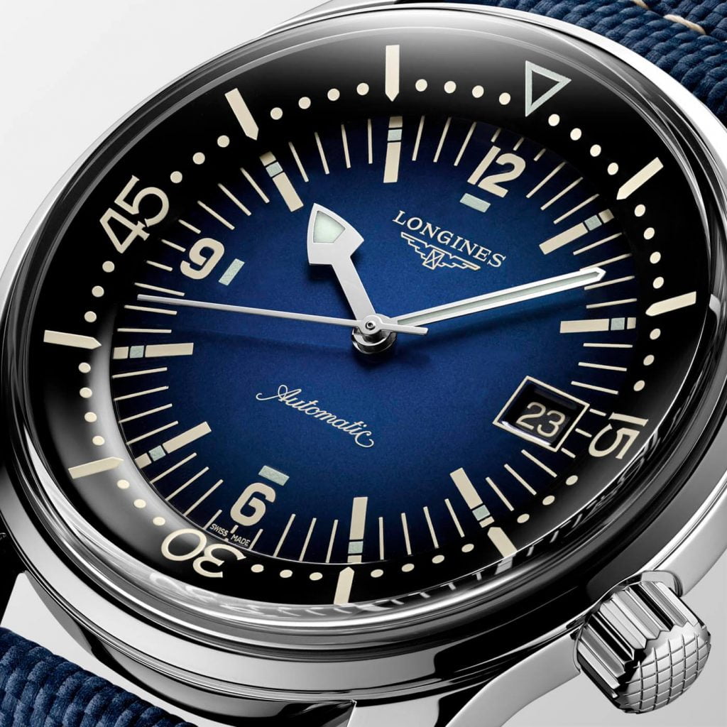 Longines Legend Diver Watch deta 1