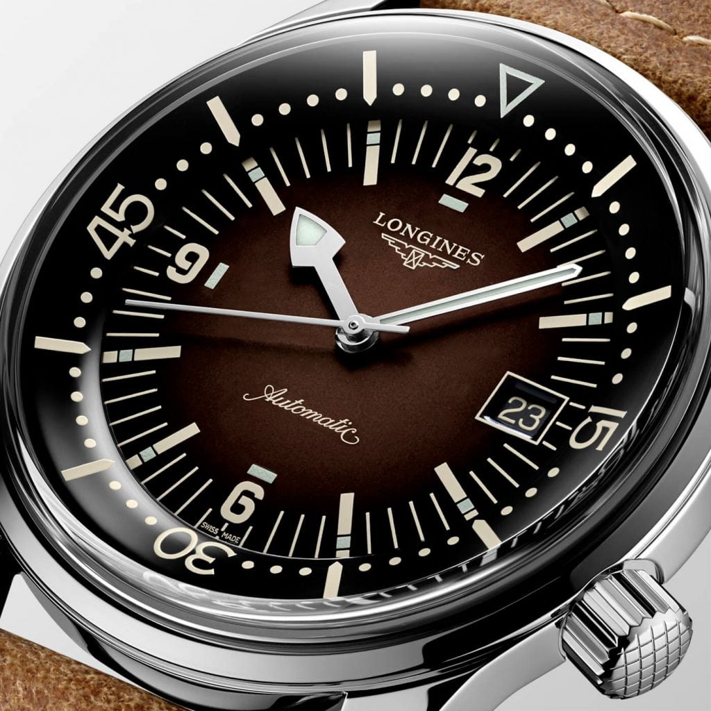 Longines Legend Diver Watch deta 2