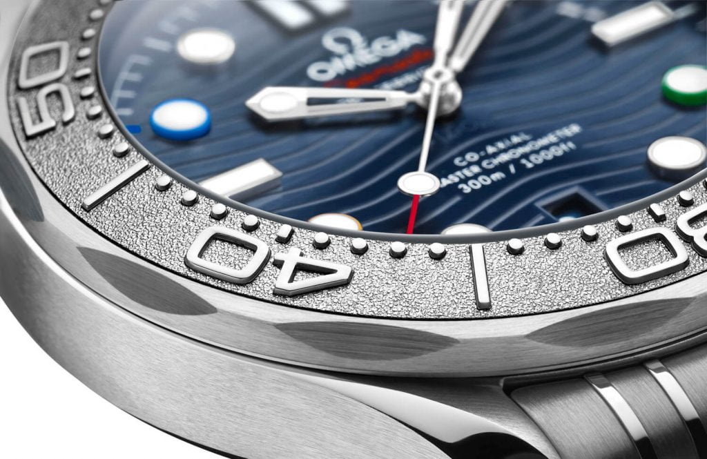 Omega Seamaster Diver 300M Beijing 2022 deta